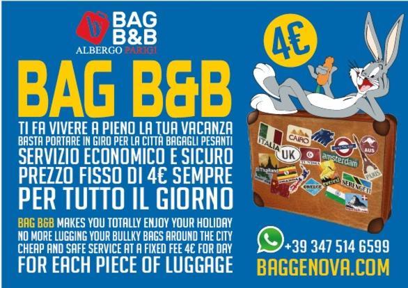 Albergo Parigi Genua Buitenkant foto